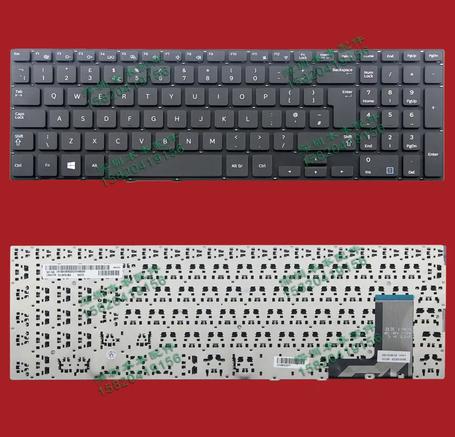 New original For SAMSUNG NP450R5U NP450R5V NP470R5E NP510R5E NP350R5E NP370R with black Laptop keyboard UK standard good working
New original For SAMSUNG NP450R5U NP450R5V NP470R5E NP510R5E NP350R5E NP370R with black Laptop keyboard UK standard good working