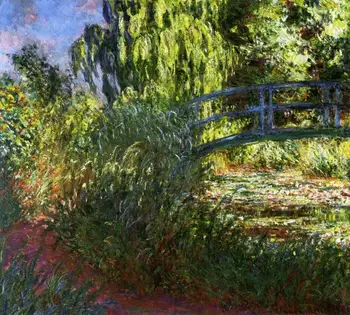 High quality Oil painting Canvas Reproductions The Japanese Bridge (The Water-Lily Pond and Path By Claude Monet hand painted
High quality Oil painting Canvas Reproductions The Japanese Bridge (The Water-Lily Pond and Path By Claude Monet hand painted