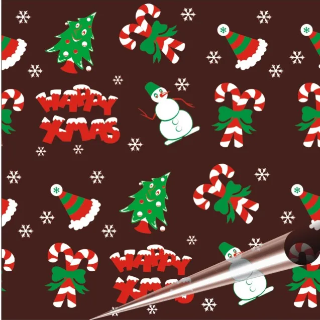 2018 New Chocolate Transfer Sheet for Christmas Chocolate Transfer Chocolate Paper 10 Sheets 8.07" x 12.6" Baking Tool
2018 New Chocolate Transfer Sheet for Christmas Chocolate Transfer Chocolate Paper 10 Sheets 8.07" x 12.6" Baking Tool