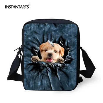 INSTANTARTS Kawaii Puppy Dog Women Mini Messenger Bag 3D Blue Denim Cat Crossbody Bags for Children Kids Casual Girls School Bag
INSTANTARTS Kawaii Puppy Dog Women Mini Messenger Bag 3D Blue Denim Cat Crossbody Bags for Children Kids Casual Girls School Bag