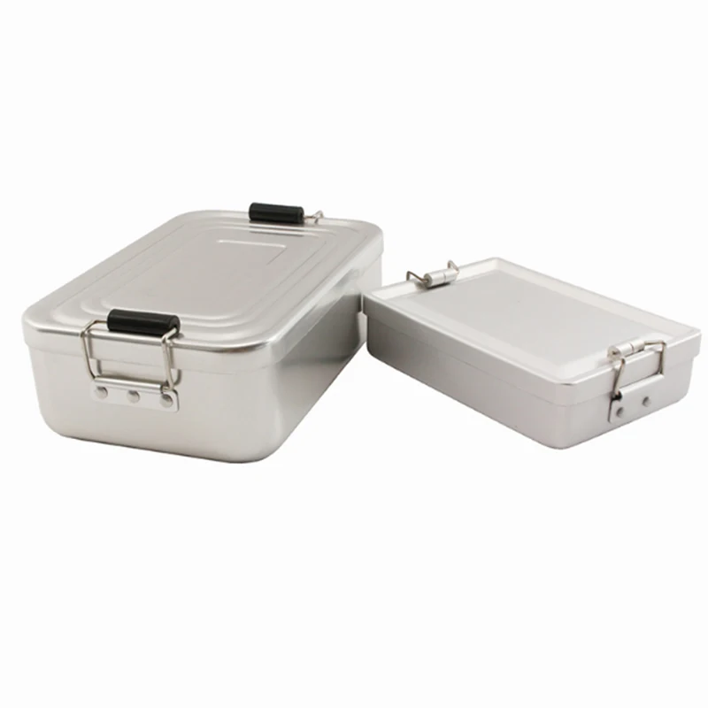 PSKOOK Aluminum Alloy Camping Lunch Box Water-Resistant Outdoor Food Container with Double-ear Buckles Tableware
PSKOOK Aluminum Alloy Camping Lunch Box Water-Resistant Outdoor Food Container with Double-ear Buckles Tableware