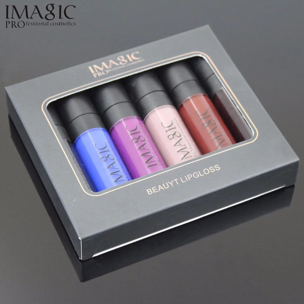 IMAGIC Matte Lip Gloss Kit Waterproof Long Lasting Cosplay lipgloss Halloween Party Vampire Style lip 6pcs/kit
IMAGIC Matte Lip Gloss Kit Waterproof Long Lasting Cosplay lipgloss Halloween Party Vampire Style lip 6pcs/kit