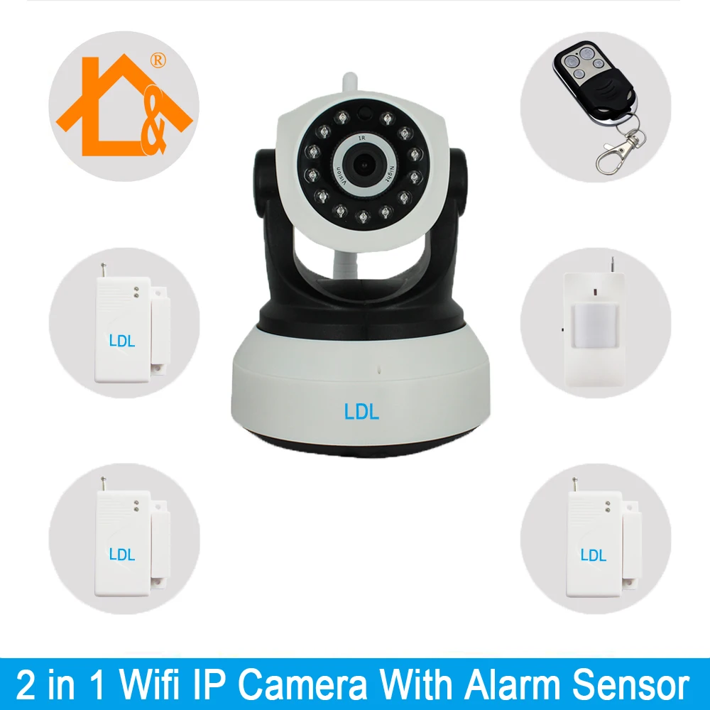 APP Remote Control WiFi CCTV HD IP Camera Home Security Alarm System IR Infrared Night Vision IP Camera Kit PIR Detctor Sensor
APP Remote Control WiFi CCTV HD IP Camera Home Security Alarm System IR Infrared Night Vision IP Camera Kit PIR Detctor Sensor