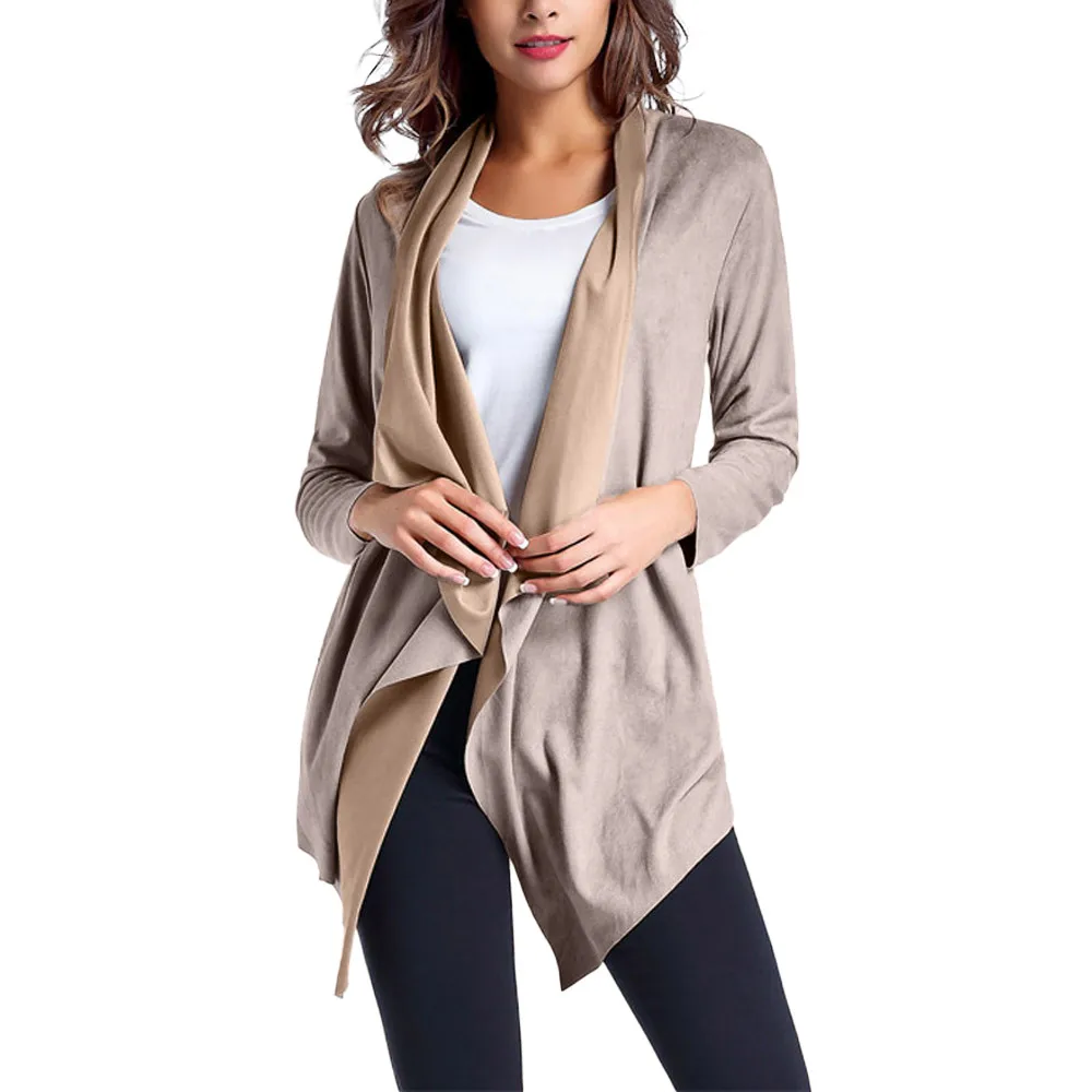 Women Jacket Fashion Ladies Faux Leather Windbreaker Jacket Asymmetrical Thin Outerwear Cardigan
Women Jacket Fashion Ladies Faux Leather Windbreaker Jacket Asymmetrical Thin Outerwear Cardigan