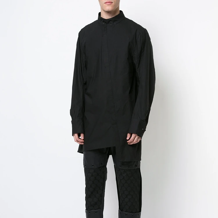S-5XL ! 2018 men's clothing GD Hair Stylist fashion Stand Collar Medium long Slim Shirt male Plus Size singer costumes
S-5XL ! 2018 men's clothing GD Hair Stylist fashion Stand Collar Medium long Slim Shirt male Plus Size singer costumes