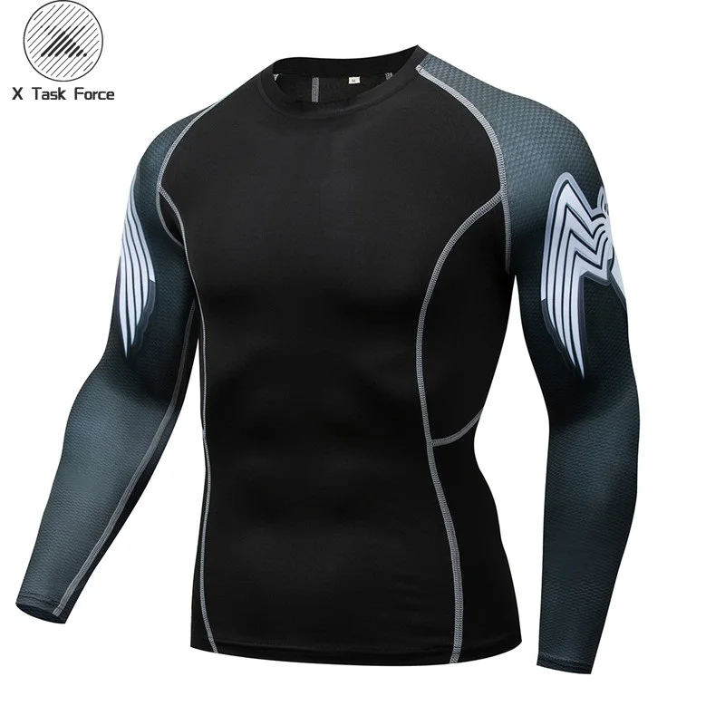 Spiderman MMA Compression shirts Men Rash guard Fitness T shirts Elastic Base Layer Skin Tight Weight Lifting Tops Tees
Spiderman MMA Compression shirts Men Rash guard Fitness T shirts Elastic Base Layer Skin Tight Weight Lifting Tops Tees