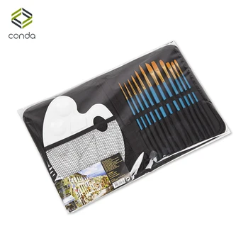 CONDA 12Pcs Nylon Hair Paint Brush Set with Palette Watercolor Brush Oil Acrylic Drawing Painting Art &School Supplies
CONDA 12Pcs Nylon Hair Paint Brush Set with Palette Watercolor Brush Oil Acrylic Drawing Painting Art &School Supplies