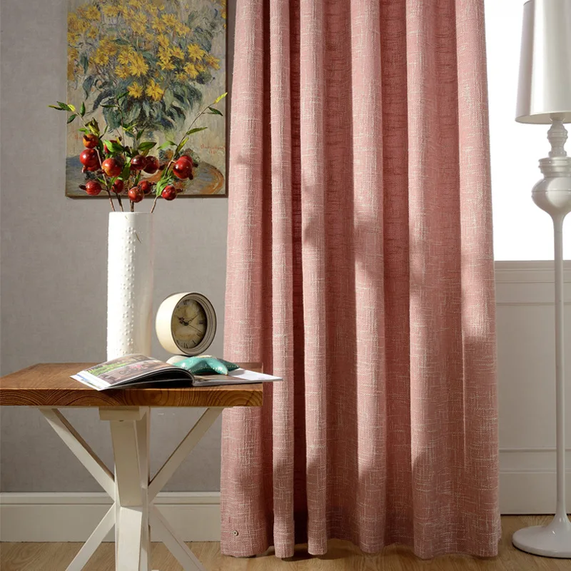 Solid Colors Decoration Blackout Curtains for the Bedroom Cotton Linen Modern Curtains for Living Room Window Curtains Blinds
Solid Colors Decoration Blackout Curtains for the Bedroom Cotton Linen Modern Curtains for Living Room Window Curtains Blinds