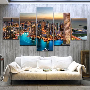 HD Prints Pictures Modular Canvas Poster Wall Art Framework 5 Pieces New York City Building Sunset Landscape Painting Home Decor
HD Prints Pictures Modular Canvas Poster Wall Art Framework 5 Pieces New York City Building Sunset Landscape Painting Home Decor