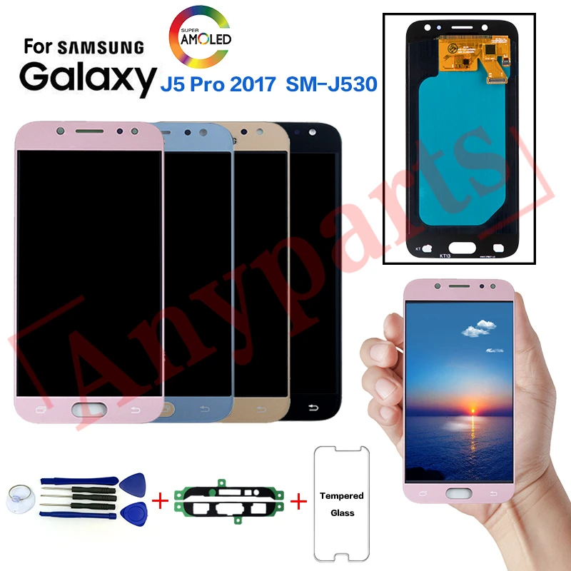 AMOLED For Samsung Galaxy J5 Pro 2017 SM-J530F Display LCD Screen Replacement for Samsung SM-J530GM J530Y J530YM Display module
AMOLED For Samsung Galaxy J5 Pro 2017 SM-J530F Display LCD Screen Replacement for Samsung SM-J530GM J530Y J530YM Display module
