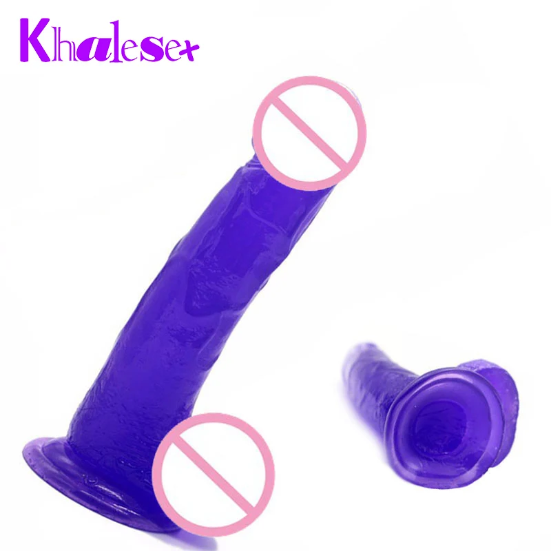 Прозрачный Силиконовый Фаллоимитатор