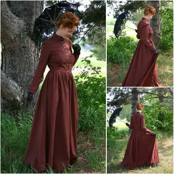 1860S Victorian Corset Gothic/Civil War Southern Belle Ball Gown Dress Halloween dresses US 4-16 V-1233
1860S Victorian Corset Gothic/Civil War Southern Belle Ball Gown Dress Halloween dresses US 4-16 V-1233