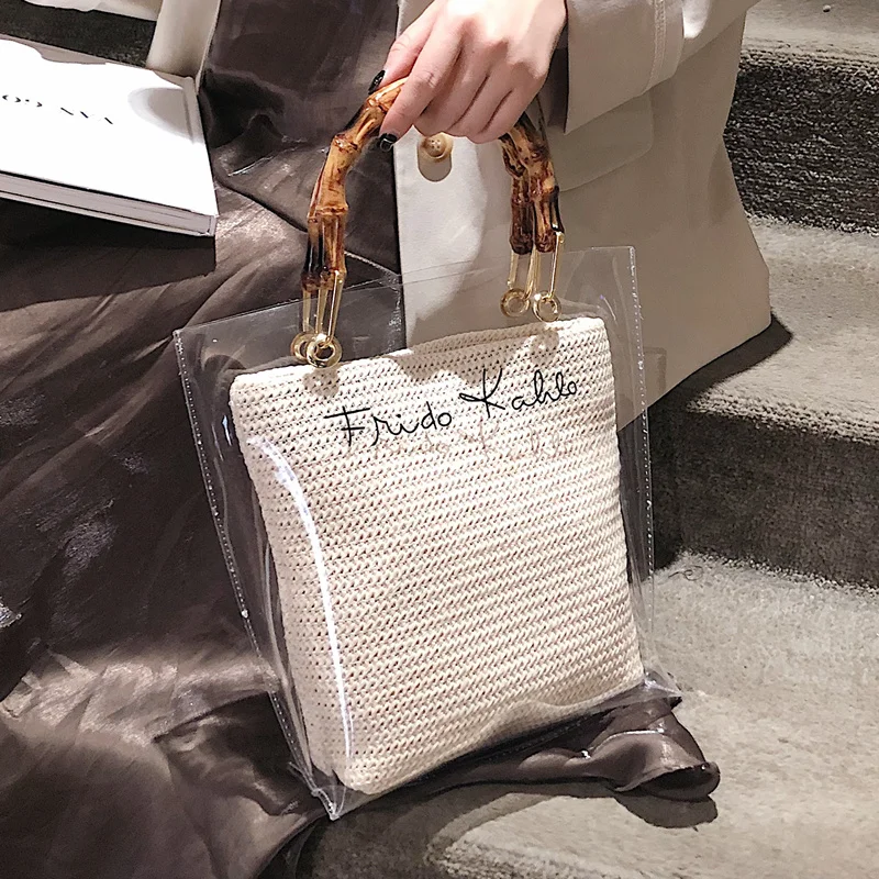 IMYOK Women Beach Jelly Purse Messenger Chain Bags for Summer Vocation Crossbody Bags Ladies Solid Color Large Capacity Handbags
IMYOK Women Beach Jelly Purse Messenger Chain Bags for Summer Vocation Crossbody Bags Ladies Solid Color Large Capacity Handbags