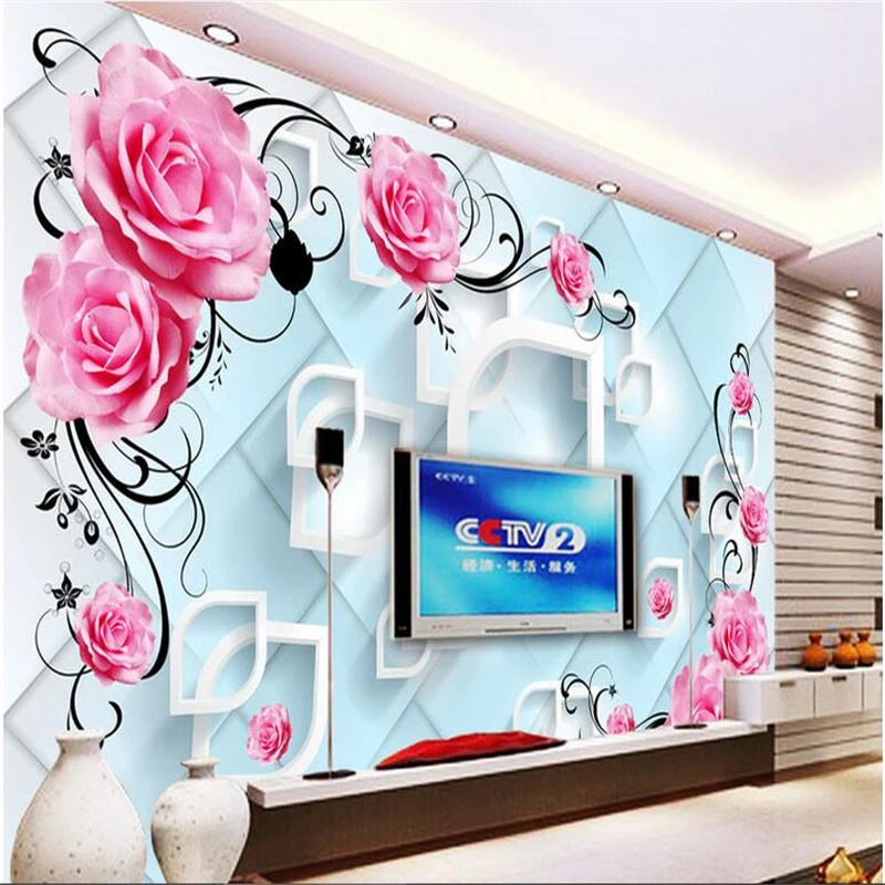 beibehang papel de parede Custom photo wallpaper large mural fantasy rose vines 3D diamond TV backdrop for walls 3 d wall paper
beibehang papel de parede Custom photo wallpaper large mural fantasy rose vines 3D diamond TV backdrop for walls 3 d wall paper