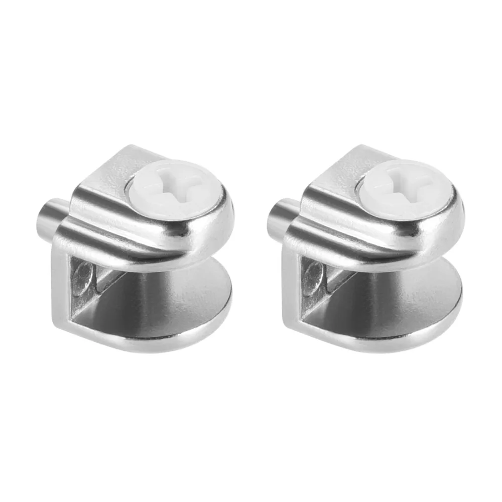 Uxcell New Hot 2pcs Adjustable Glass Shelf Brackets Holder Glass Clamp Clip Shaft Mount for 5-8mm Thick Type 01 02 04 Zinc Alloy
Uxcell New Hot 2pcs Adjustable Glass Shelf Brackets Holder Glass Clamp Clip Shaft Mount for 5-8mm Thick Type 01 02 04 Zinc Alloy