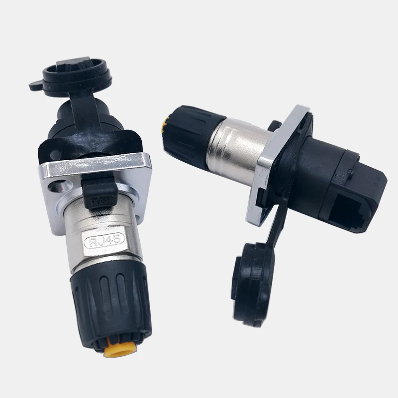 A set RJ45 Waterproof Dustproof connector sockets RJ45 female connectors Network Cable female connector panel mount connector
A set RJ45 Waterproof Dustproof connector sockets RJ45 female connectors Network Cable female connector panel mount connector