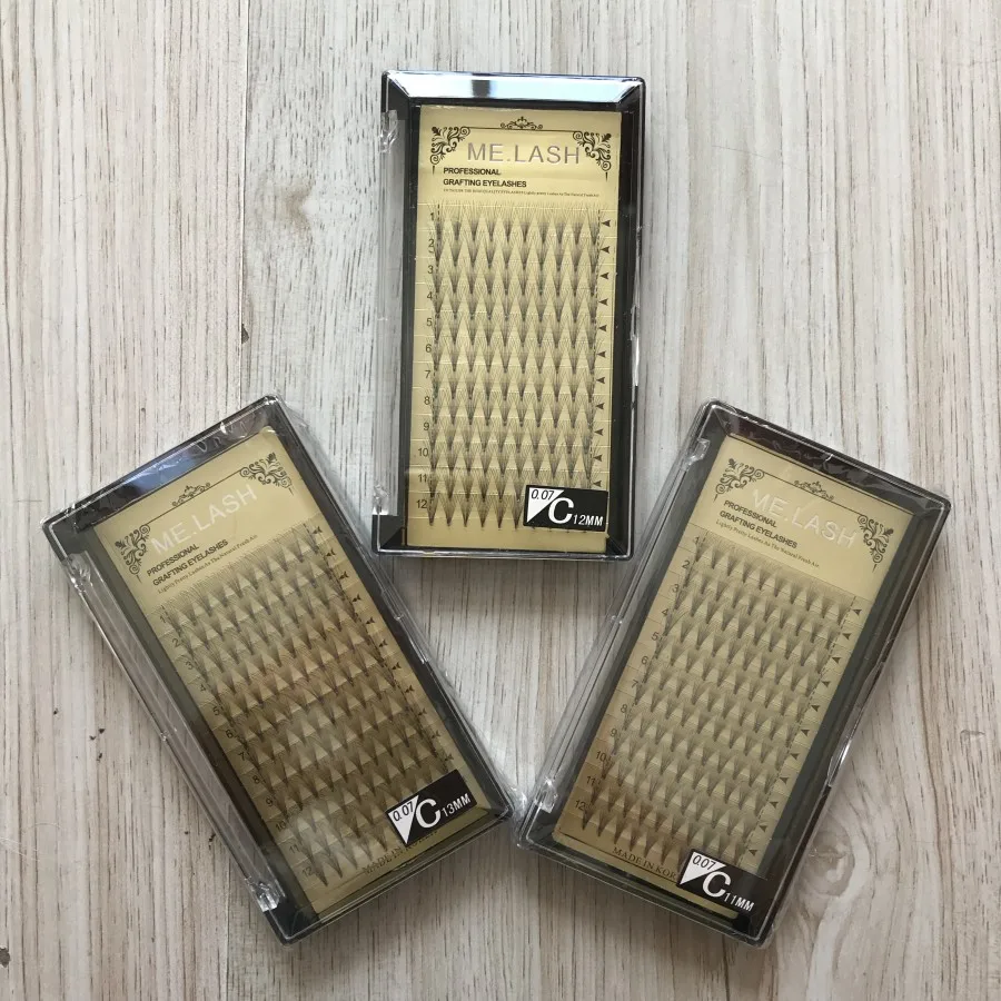 ME.LASH 3 Trays/lot 10D 0.07mm Russian Volume Fans Short Stem Professional Lashes Easy to Apply For Eyelash Salon Free Shipping
ME.LASH 3 Trays/lot 10D 0.07mm Russian Volume Fans Short Stem Professional Lashes Easy to Apply For Eyelash Salon Free Shipping