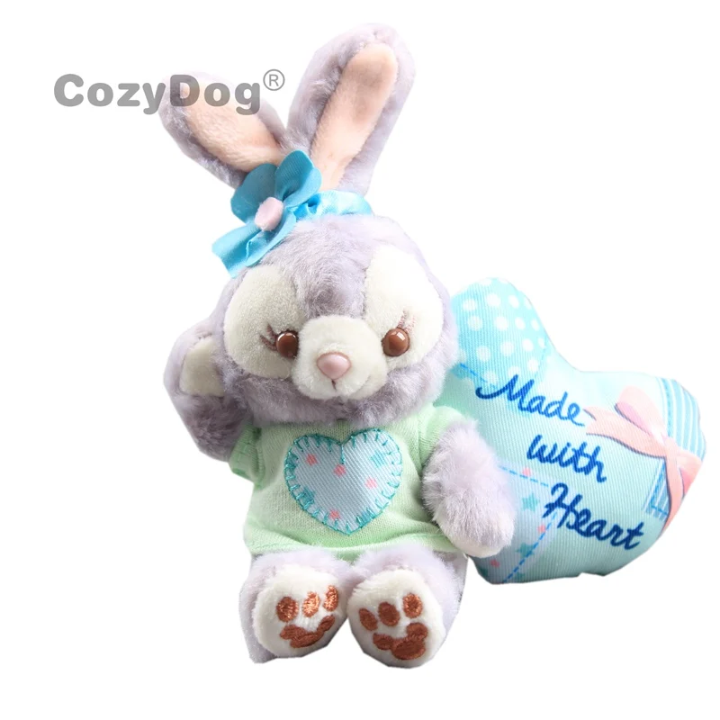 Очаровательная плюшевая подвеска Stella Lou Bunny с аксессуаром в форме сердца, милые пушистые игрушки, 10*12 см, подарок для девочек
Очаровательная плюшевая подвеска Stella Lou Bunny с аксессуаром в форме сердца, милые пушистые игрушки, 10*12 см, подарок для девочек