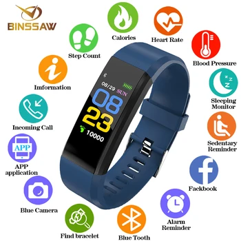 BINSSAW 2020 New Women Men Watch Sport Waterproof Blood Pressure Heart Rate Monitor Smartwatch Fitness tracker pedometer Watch
BINSSAW 2020 New Women Men Watch Sport Waterproof Blood Pressure Heart Rate Monitor Smartwatch Fitness tracker pedometer Watch