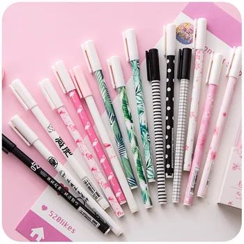 3pcs/pack Cute Flamingo Sakura Gel Ink Pen Set 0.5mm Ball Point Black Gel Ink for School Office Supplies
3pcs/pack Cute Flamingo Sakura Gel Ink Pen Set 0.5mm Ball Point Black Gel Ink for School Office Supplies