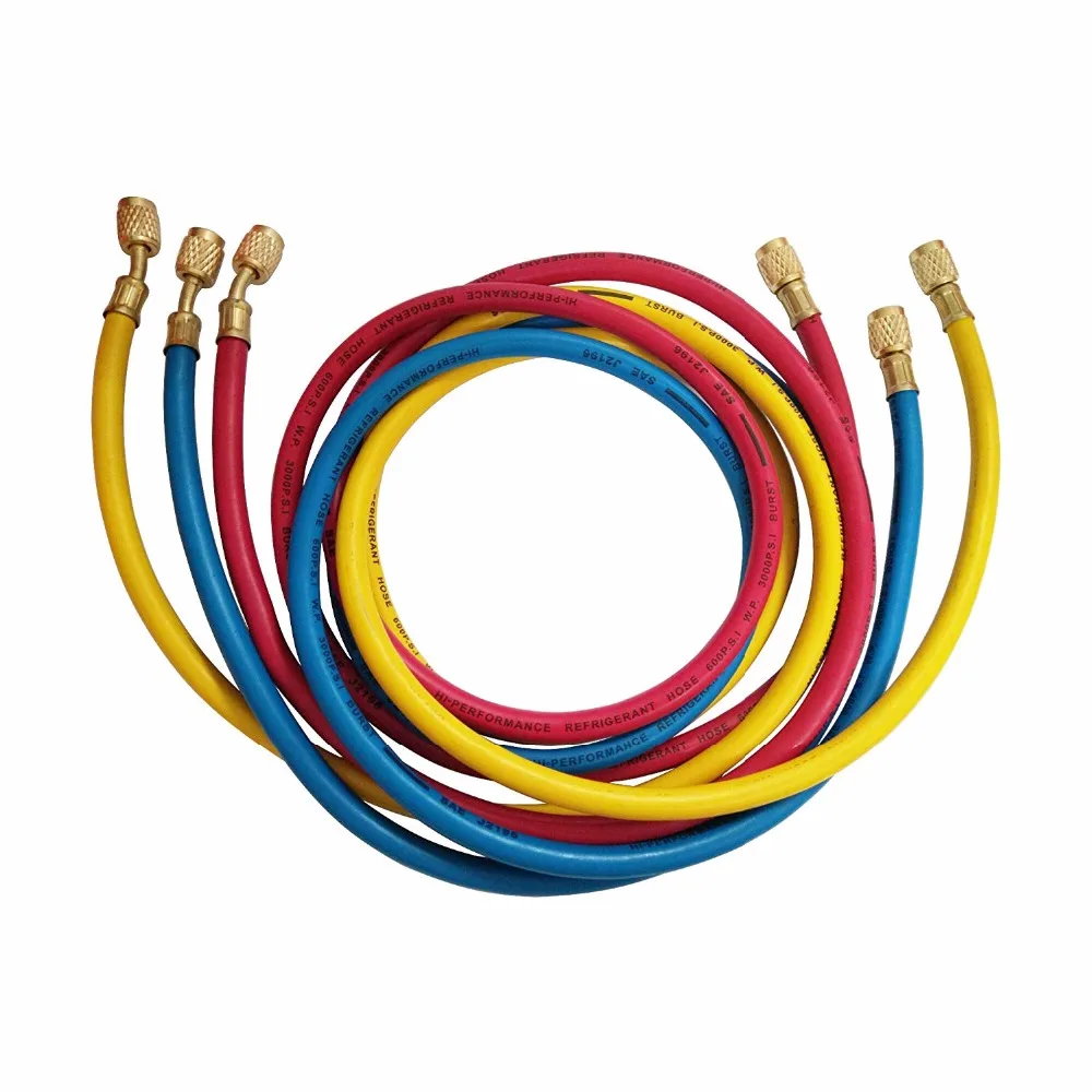 1/4" SAE 60" 1.5m A/C Charging Hoses Tube Pipe Refrigerant R134a Air Conditioning Tools
1/4" SAE 60" 1.5m A/C Charging Hoses Tube Pipe Refrigerant R134a Air Conditioning Tools