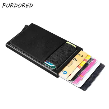 PURDORED 1 pc Aluminium Card Holder Rfid Card Case Unisex Credit Card Holder Business Card Box kartvizitlik Dropshipping
PURDORED 1 pc Aluminium Card Holder Rfid Card Case Unisex Credit Card Holder Business Card Box kartvizitlik Dropshipping