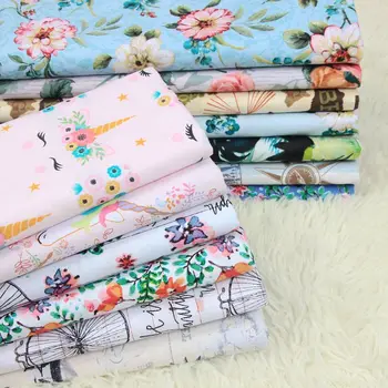 half meter plain cotton fabric with cartoon animal unicorn bird flower print, handmade DIY bag dress sewing material B291
half meter plain cotton fabric with cartoon animal unicorn bird flower print, handmade DIY bag dress sewing material B291