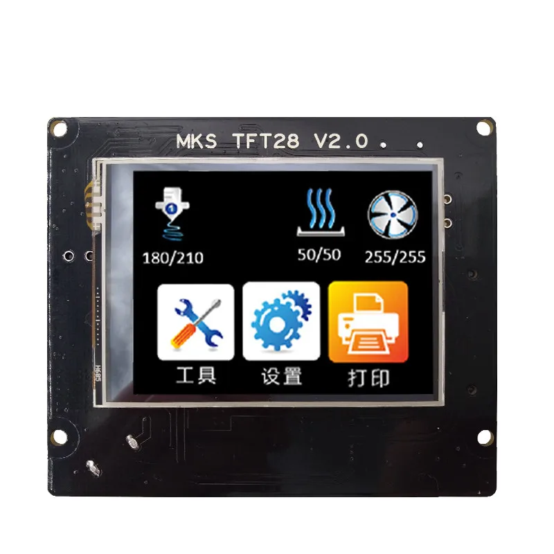 3D принтер Полноцветный Сенсорный экран TFT28 V2.0 прерывание питания прерывание обнаружения 2,8-дюймовый дисплей
3D принтер Полноцветный Сенсорный экран TFT28 V2.0 прерывание питания прерывание обнаружения 2,8-дюймовый дисплей