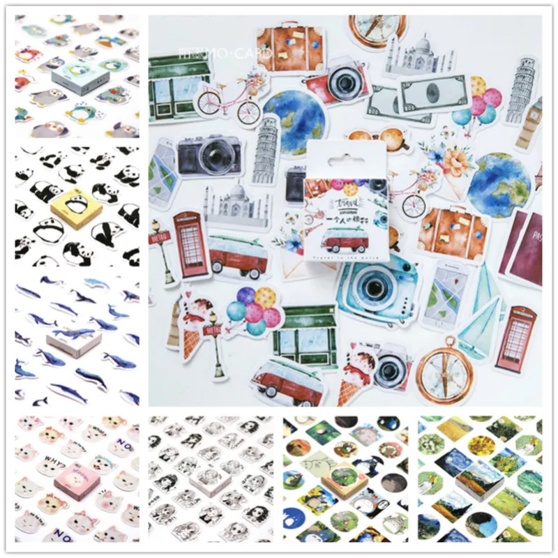 45Pcs/set kawaii creativa stationery sticker cute travel pattern Diary planner Halloween office decor school supplies stationery
45Pcs/set kawaii creativa stationery sticker cute travel pattern Diary planner Halloween office decor school supplies stationery