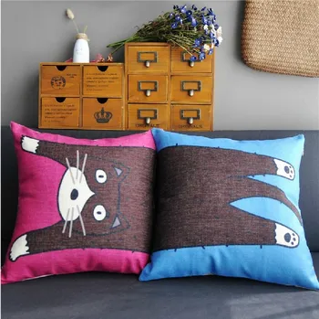 Cute cat Cushion Cartoon lovers gifts Pillow Linen pillowcase for office home decorate sofa cushions 2PCS/LOT
Cute cat Cushion Cartoon lovers gifts Pillow Linen pillowcase for office home decorate sofa cushions 2PCS/LOT