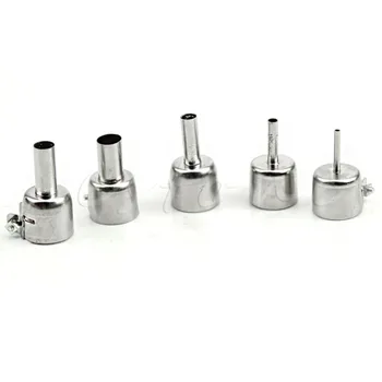 5Pcs Universal Meatal Heat Gun Resisting Nozzles Hot Air Guns Silver for 45x24mm
5Pcs Universal Meatal Heat Gun Resisting Nozzles Hot Air Guns Silver for 45x24mm