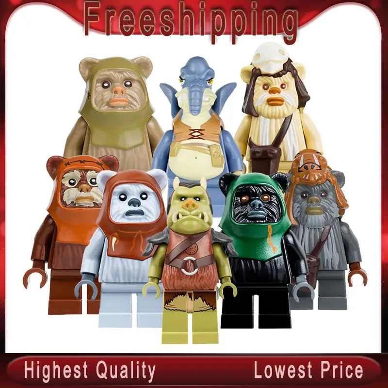 CZHY Star Wars Blocks Bricks Ewok Village Tan Tokkat Wicket Paploo Logray Battle of Endor Building Gift Toys Christmas PG8067
CZHY Star Wars Blocks Bricks Ewok Village Tan Tokkat Wicket Paploo Logray Battle of Endor Building Gift Toys Christmas PG8067