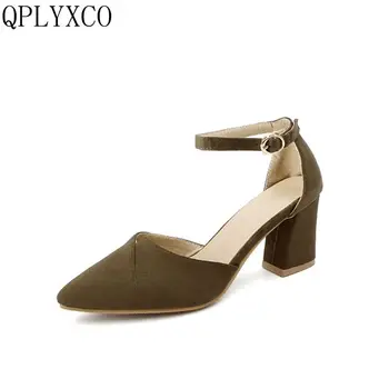 QPLYXCO New sale Small Big size 31-48 summer sandals shoes woman Pumps tenis feminino high heels wedding Party women shoes 681
QPLYXCO New sale Small Big size 31-48 summer sandals shoes woman Pumps tenis feminino high heels wedding Party women shoes 681
