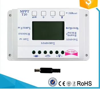 T20-12V24V20A solar street light controller temperature compensation Adjustable double time control PWM solar power controller
T20-12V24V20A solar street light controller temperature compensation Adjustable double time control PWM solar power controller