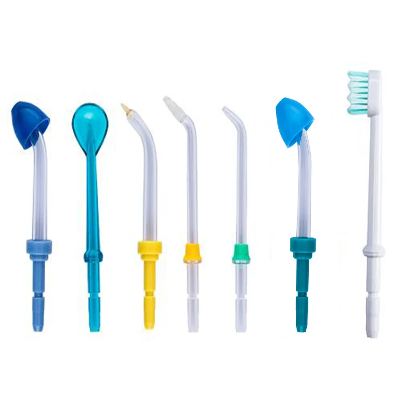 7Pcs Replacement Oral Irrigator Nozzle Available Waterpulse/Ocarest/Nicefeel/Flycat WP-100/WP-462/WP-560/WP-660/WP-670
7Pcs Replacement Oral Irrigator Nozzle Available Waterpulse/Ocarest/Nicefeel/Flycat WP-100/WP-462/WP-560/WP-660/WP-670
