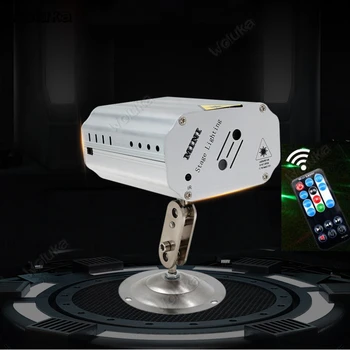 Double-hole 24-in-1 laser light Private room bar stage flash indoor laser colorful lights effect remote voice control CD50 W01
Double-hole 24-in-1 laser light Private room bar stage flash indoor laser colorful lights effect remote voice control CD50 W01