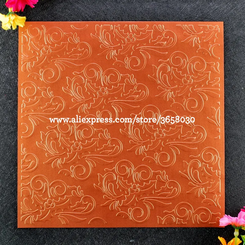 Large Size Christmas Leaves Plastic Embossing Folder For Scrapbook DIY Album Card Tool Plastic Template 19.8x19.8cm 8071117
Large Size Christmas Leaves Plastic Embossing Folder For Scrapbook DIY Album Card Tool Plastic Template 19.8x19.8cm 8071117