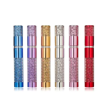 MUB - Fashion 5ml Mini Aluminum Atomizer Refillable Perfume Bottles Scent Pump Spray Bottle Empty Cosmetic Container send Funnel
MUB - Fashion 5ml Mini Aluminum Atomizer Refillable Perfume Bottles Scent Pump Spray Bottle Empty Cosmetic Container send Funnel