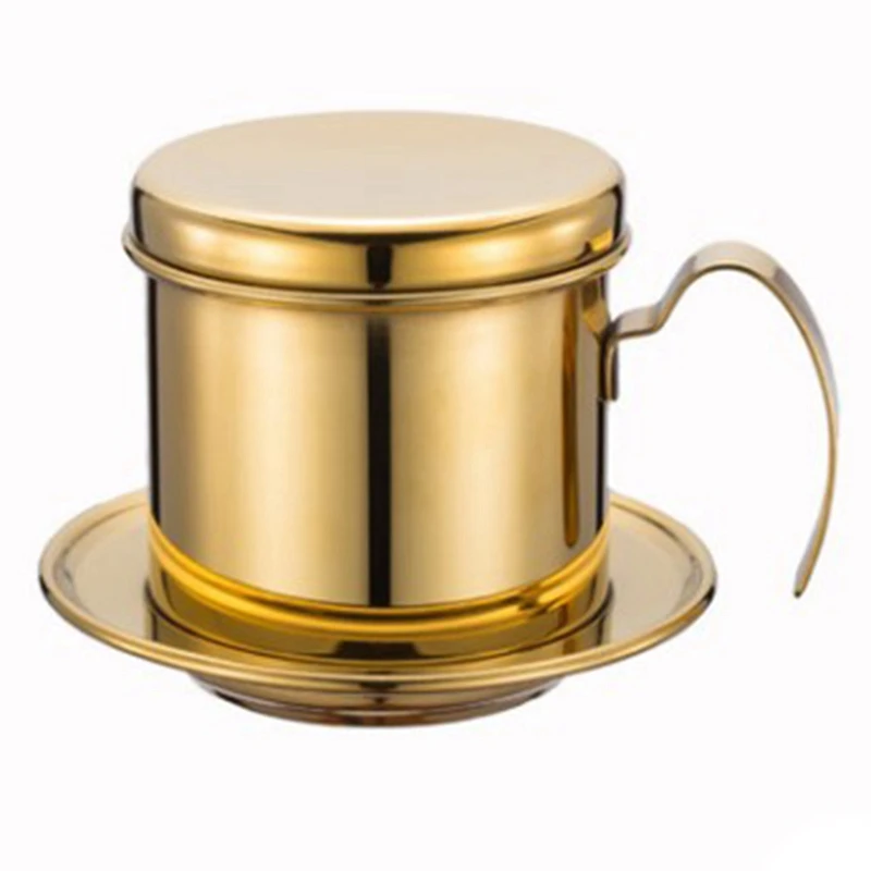 Portable Coffee Maker Stainless Steel Mini Maker/Drip Coffee Pot Filter Tea Coffee Filters Tools Vietnamese Pot Kitchen Tools
Portable Coffee Maker Stainless Steel Mini Maker/Drip Coffee Pot Filter Tea Coffee Filters Tools Vietnamese Pot Kitchen Tools