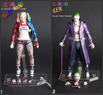 Pazzo Giocattoli 1:12 Suicide Squad Harley Quinn & Joker Bjd Action Figure Da Collezione Toy 7 Inch 18 Cm
Pazzo Giocattoli 1:12 Suicide Squad Harley Quinn & Joker Bjd Action Figure Da Collezione Toy 7 Inch 18 Cm
