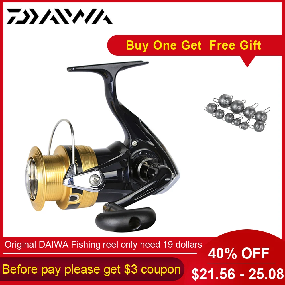 Спиннинговая Рыболовная катушка DAIWA SWEEPFIRE 2000/2500/3000/4000 2BB/5 3: 1/2 6 кг Рыболовные