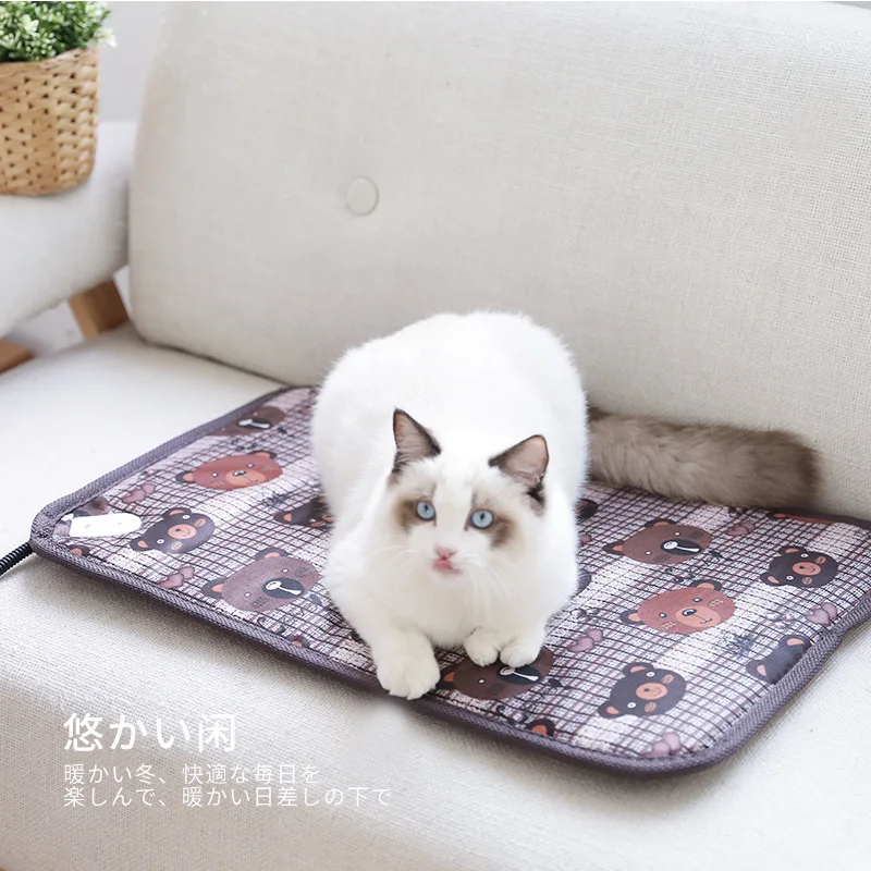 Pa.an Anti-biting Pet Heating Pad Cat Dog kitten Mat Upgrade Waterproof Technology Edge Reinforcement 220V Pets Acessorios
Pa.an Anti-biting Pet Heating Pad Cat Dog kitten Mat Upgrade Waterproof Technology Edge Reinforcement 220V Pets Acessorios
