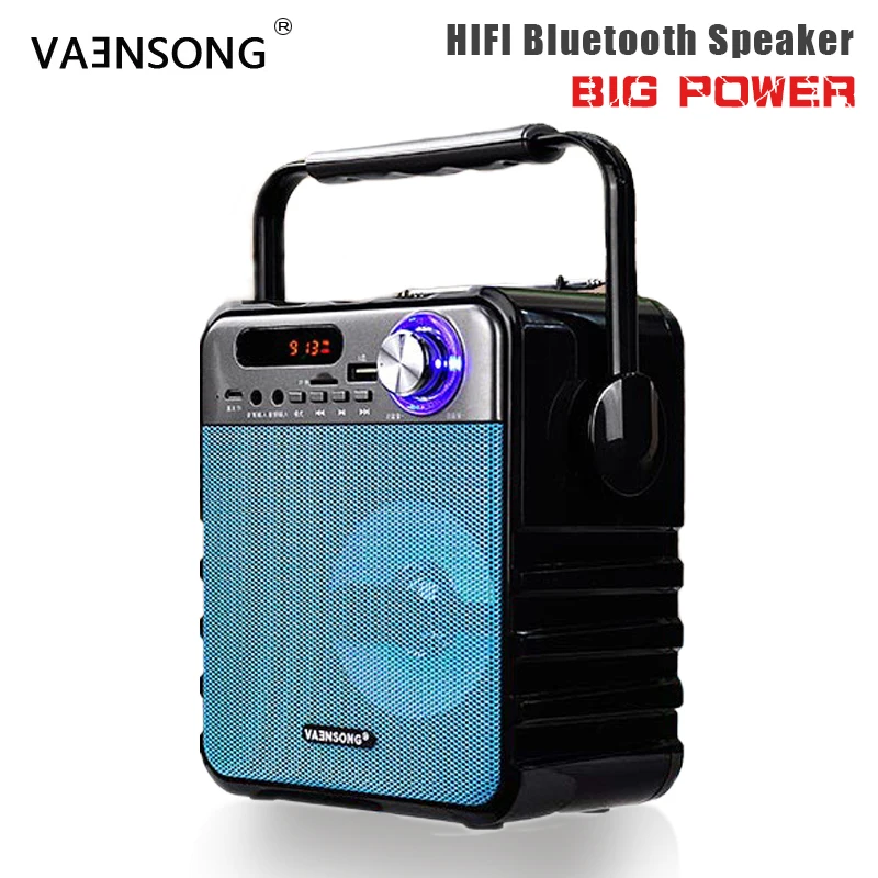 TOP Portable Wireless Bluetooth Speaker Stereo Subwoofer Heavy Bass Speakers Column Soundbox Support FM Radio TF AUX USB
TOP Portable Wireless Bluetooth Speaker Stereo Subwoofer Heavy Bass Speakers Column Soundbox Support FM Radio TF AUX USB