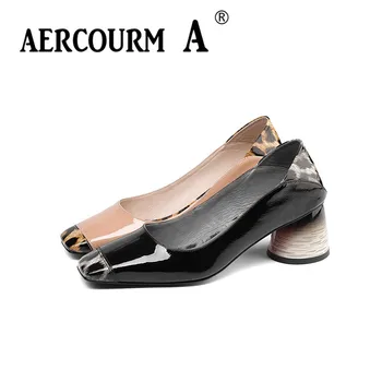 Aercourm A 2019 Women Leopard Middle Heels Pumps Ladies Patent Leather Shoes Square Heel Apricot Black Pumps Women Shoes Heels
Aercourm A 2019 Women Leopard Middle Heels Pumps Ladies Patent Leather Shoes Square Heel Apricot Black Pumps Women Shoes Heels