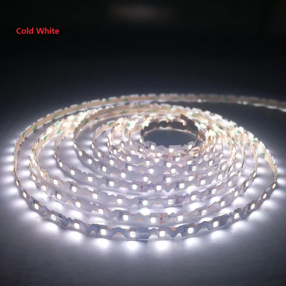 Bendable LED Strip 2835SMD 5M DC12V/DC24V 60leds/m High Brightness 22-24LM/LED@CRI>95Ra Nonwaterproof S-shape LED Strip Lights
Bendable LED Strip 2835SMD 5M DC12V/DC24V 60leds/m High Brightness 22-24LM/LED@CRI>95Ra Nonwaterproof S-shape LED Strip Lights