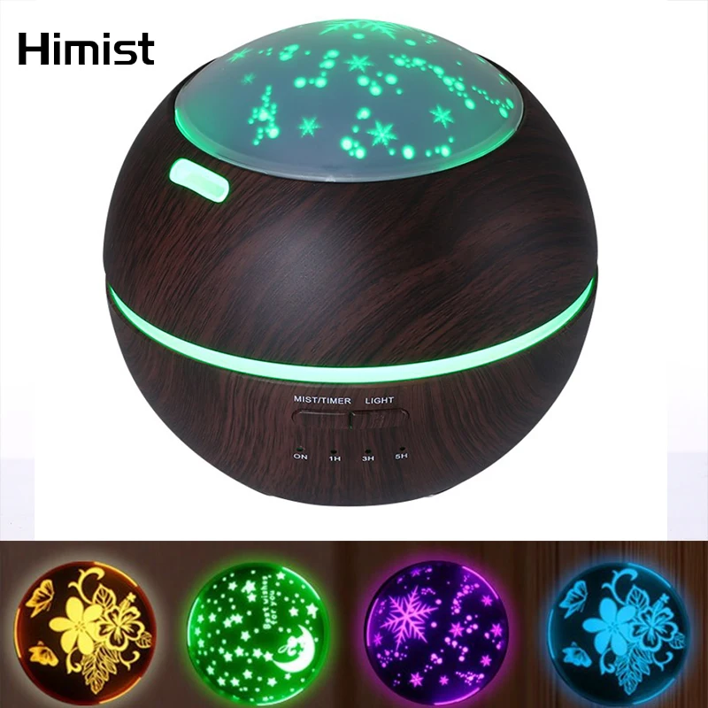 HIMIST 150ml Essential Oil Diffuser Wood Grain Color LED Projector Ultrasonic Aromatherapy Humidifier Home Aroma Air Humidifiers
HIMIST 150ml Essential Oil Diffuser Wood Grain Color LED Projector Ultrasonic Aromatherapy Humidifier Home Aroma Air Humidifiers