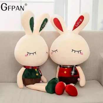 GFPAN 1pc 40cm Lovely Rabbit Plush Toy Red&Green Rabbit Stuffed Animal Doll Home Decoration Kids Children Birthday Gift
GFPAN 1pc 40cm Lovely Rabbit Plush Toy Red&Green Rabbit Stuffed Animal Doll Home Decoration Kids Children Birthday Gift