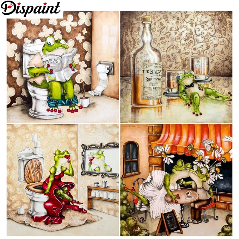 Dispaint Full Square/Round Drill 5D DIY Diamond Painting "Cartoon frog" 3D Embroidery Cross Stitch 5D Home Decor Gift
Dispaint Full Square/Round Drill 5D DIY Diamond Painting "Cartoon frog" 3D Embroidery Cross Stitch 5D Home Decor Gift