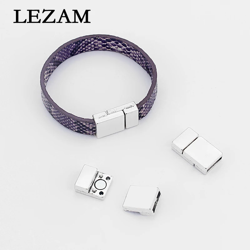5 Sets Antique Strong Magnetic Smooth Clasp For 10*2mm/5*2mm Flat Leather Bracelet Jewelry Accessories
5 Sets Antique Strong Magnetic Smooth Clasp For 10*2mm/5*2mm Flat Leather Bracelet Jewelry Accessories