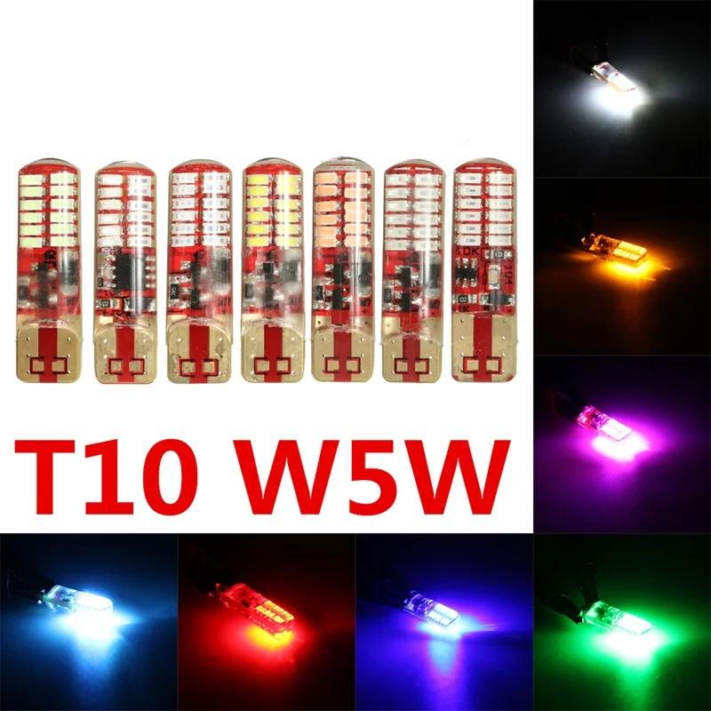 1Pcs W5W Silica Gel 194 168 3014 24 SMD LED Side Strobe Flash Flashing Light Bulb White Yellow Red Blue Green Ice Blue Pink
1Pcs W5W Silica Gel 194 168 3014 24 SMD LED Side Strobe Flash Flashing Light Bulb White Yellow Red Blue Green Ice Blue Pink